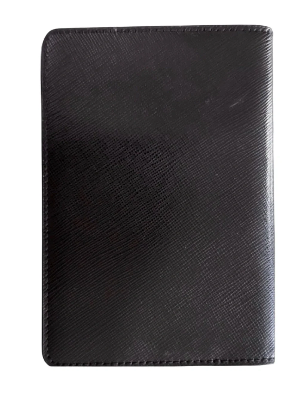 Kate Spade Madison Black Saffiano Leather Passport Case Holder Travel Wallet